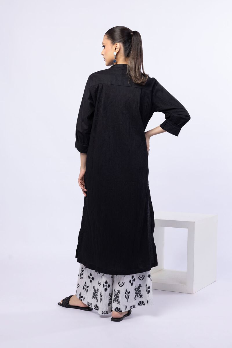 Dyed | Ripple Crinkle | Kurta | USD 25.00