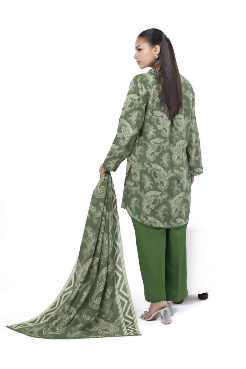 Printed | Khaddar | Tailored 3 Piece | USD 22.50