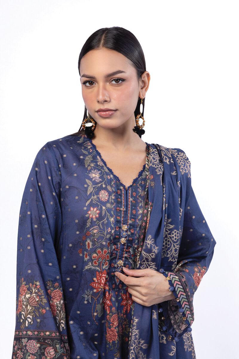 Printed | Jacquard | Tailored 3 Piece | USD 70.00