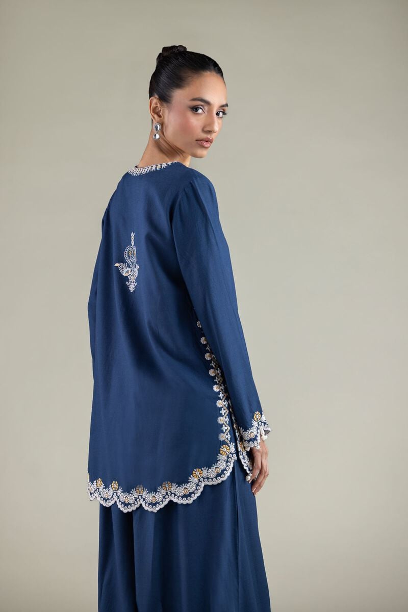Embroidered | Raw Silk | Kurta | USD 55.00