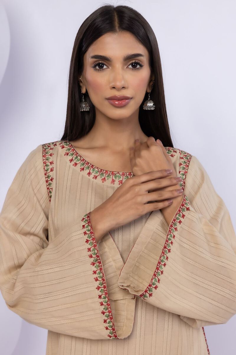 Embroidered | Leno | Kurta | USD 17.50