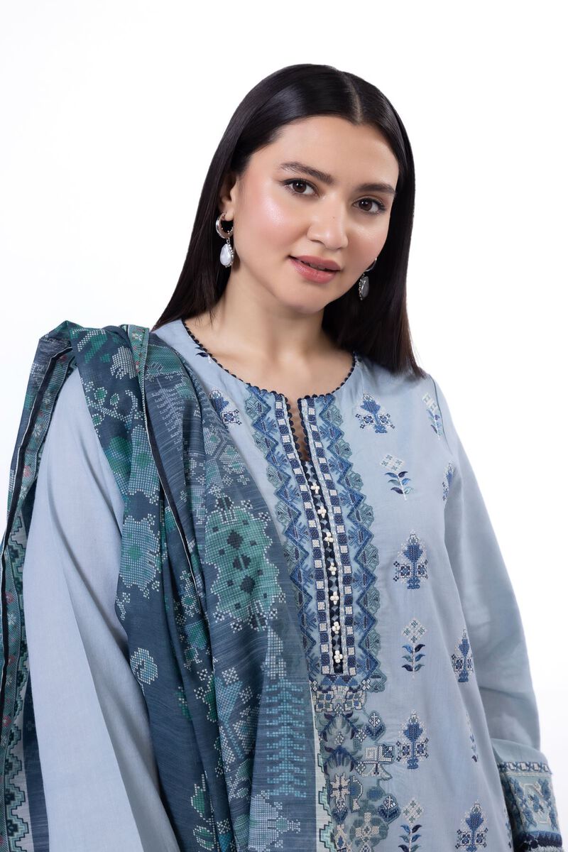 Embroidered | Cotton | Tailored 3 Piece | USD 32.50