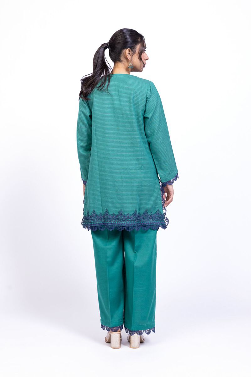 Embroidered | Textured Cotton | Kurta | USD 40.00