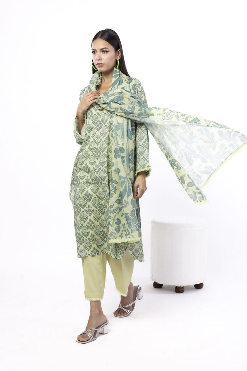 Printed | Lawn | Tailored 3 Piece | USD 22.50