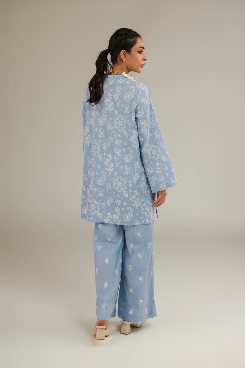 Cambric | Blue Cambric Kurta | USD 35.00