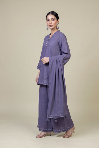 Embroidered | Light Khaddar | Solid Khaddar Pants | USD 45.00