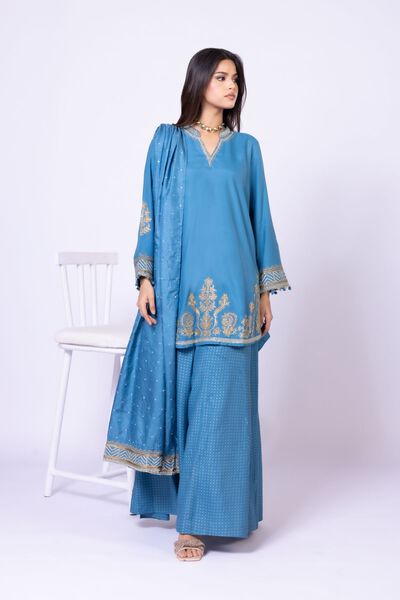 Printed | Raw Silk | Pants | USD 40.00