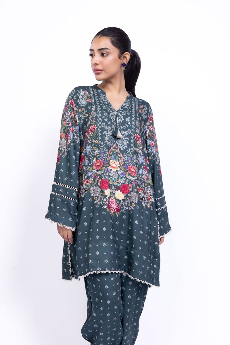 Printed | Satin | Kurta | USD 15.00