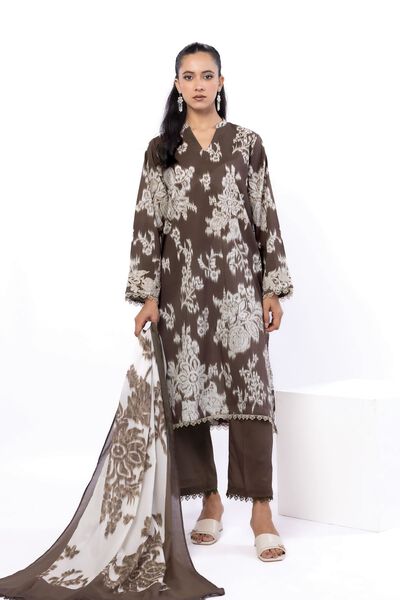 Embroidered | Cambric | Tailored 3 Piece | USD 22.50