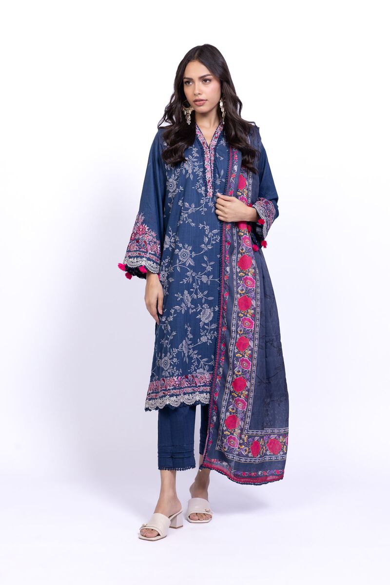 Printed | Dobby Net | Dupatta | USD 11.00