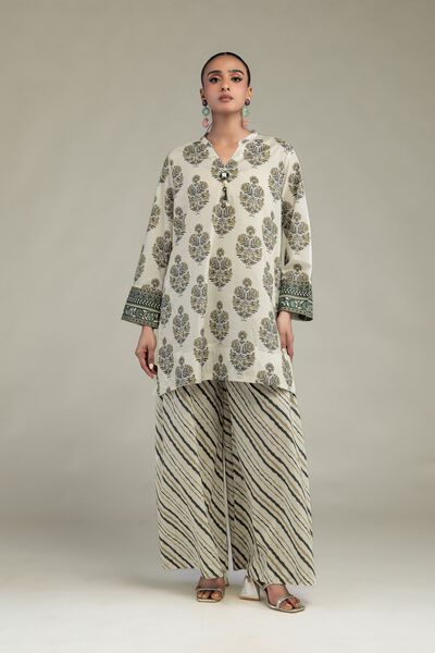 Printed | Cambric | Printed Cambric Pants | USD 30.00