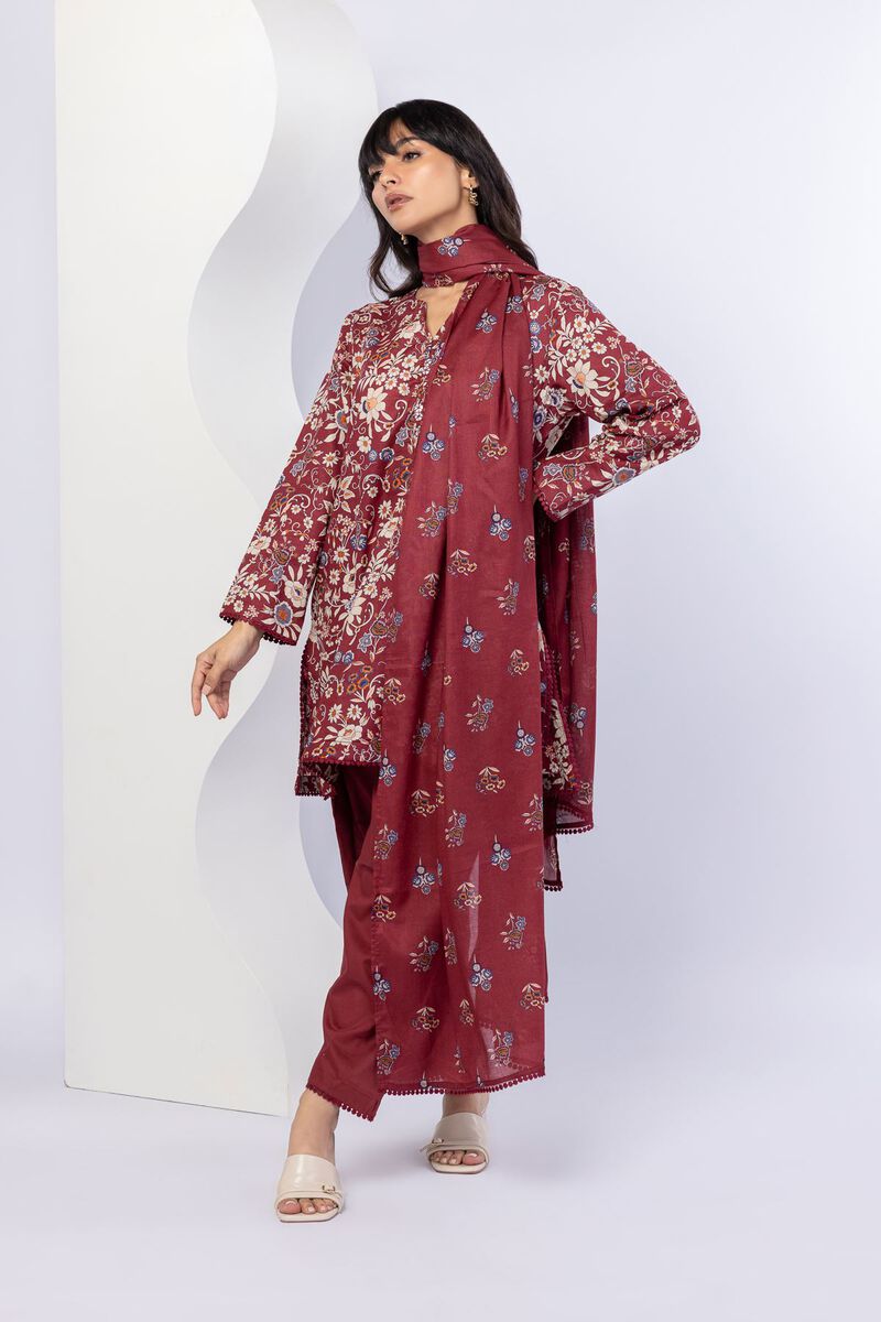 Printed | Lawn | Dupatta | USD 3.60