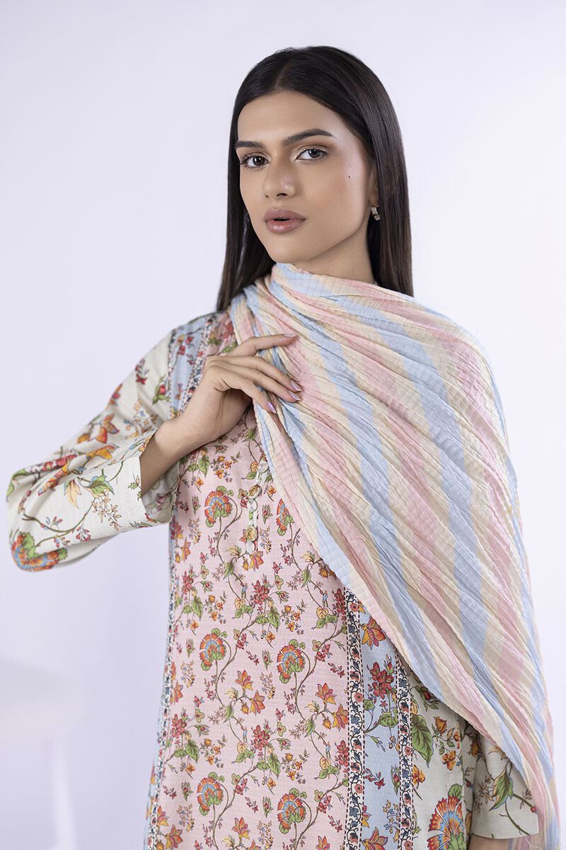 Printed | Voile | Dupatta | USD 10.00