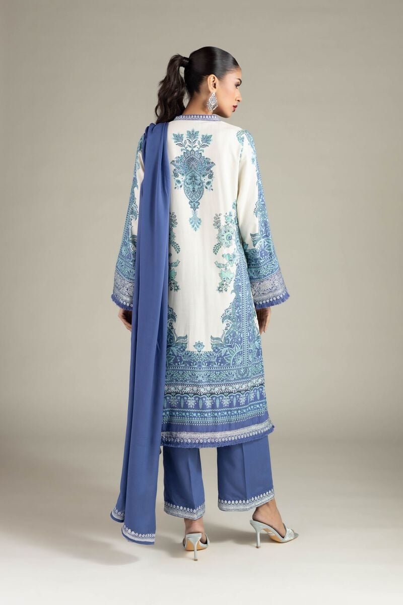 Embroidered | Raw Silk | 3 Piece Co-ord Set | USD 50.00