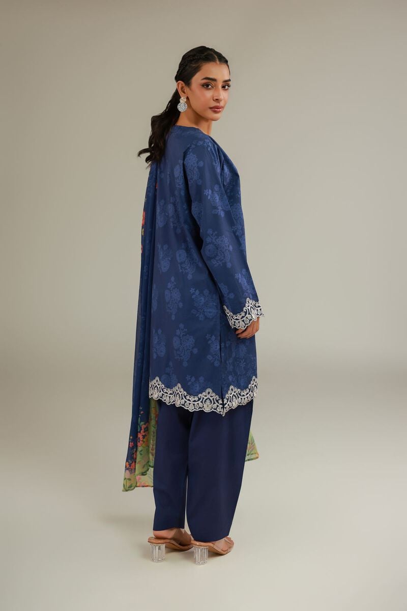 Embroidered | Cambric | Cambric Tailored 3-Piece | USD 75.00