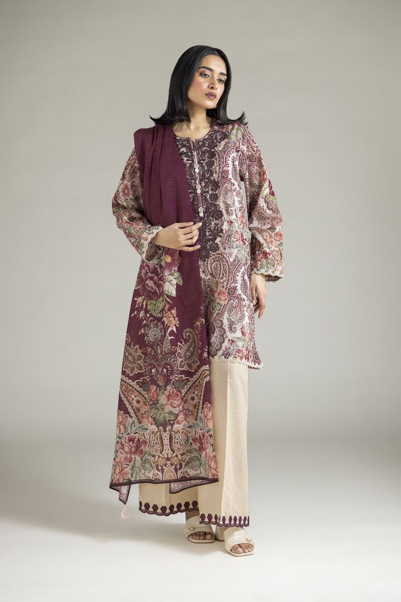 Embroidered | Mesuri | Mesuri 3-Piece Tailored | USD 70.00