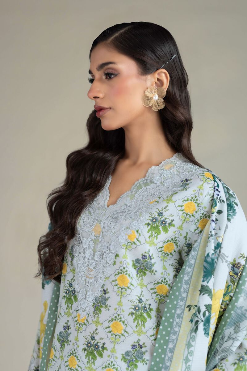 Embroidered | Cambric | Tailored 3 Piece | USD 70.00