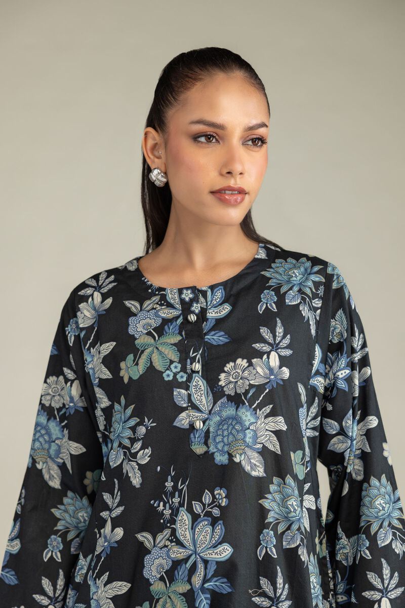 Printed | Cambric | Floral Longline Kurta | USD 35.00