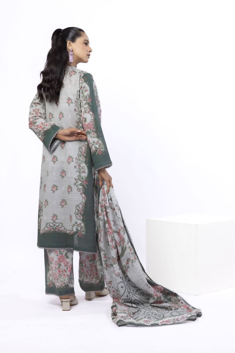 Embroidered | Light Khaddar | Tailored 3 Piece | USD 45.00