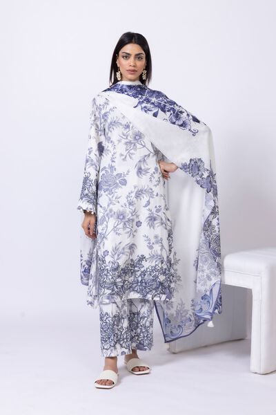 Embroidered | Crosshatch Poplin | Kurta | USD 17.50