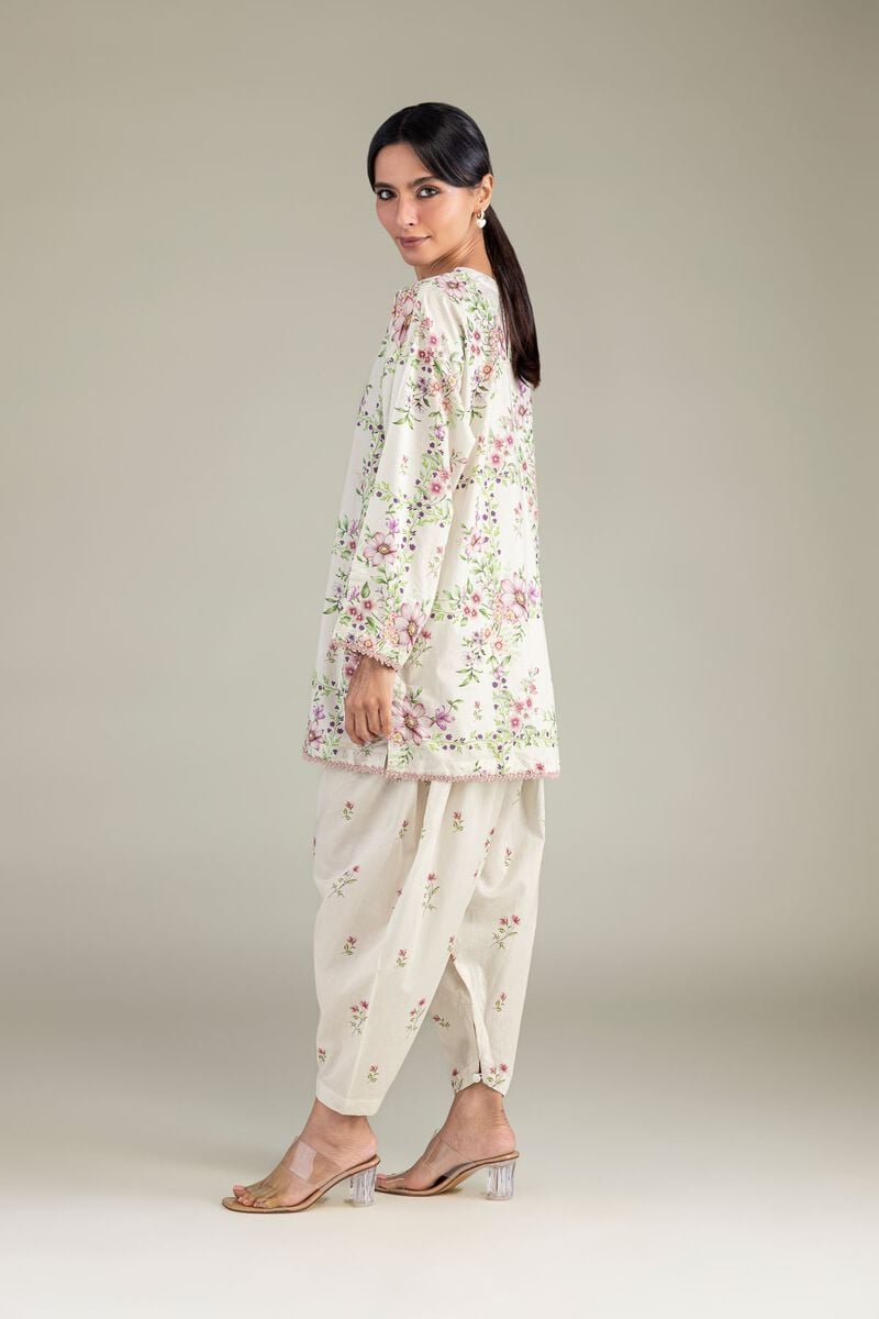 Printed | Cambric | Floral Spring Shalwar | USD 30.00