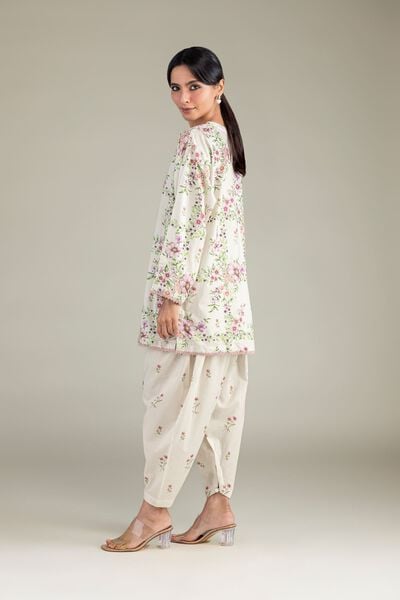 Printed | Cambric | Floral Spring Shalwar | USD 30.00