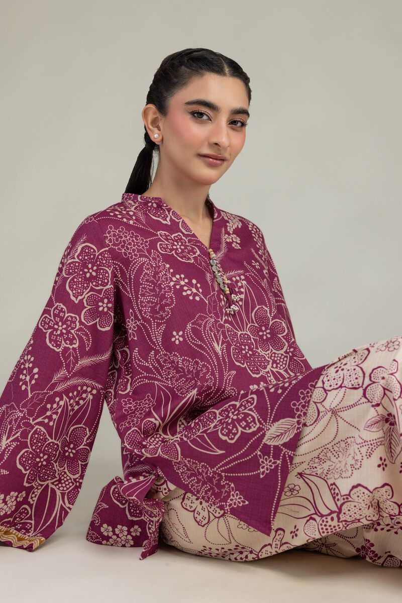 Printed | Cotton Dobby | Short Floral Kurta | USD 30.00