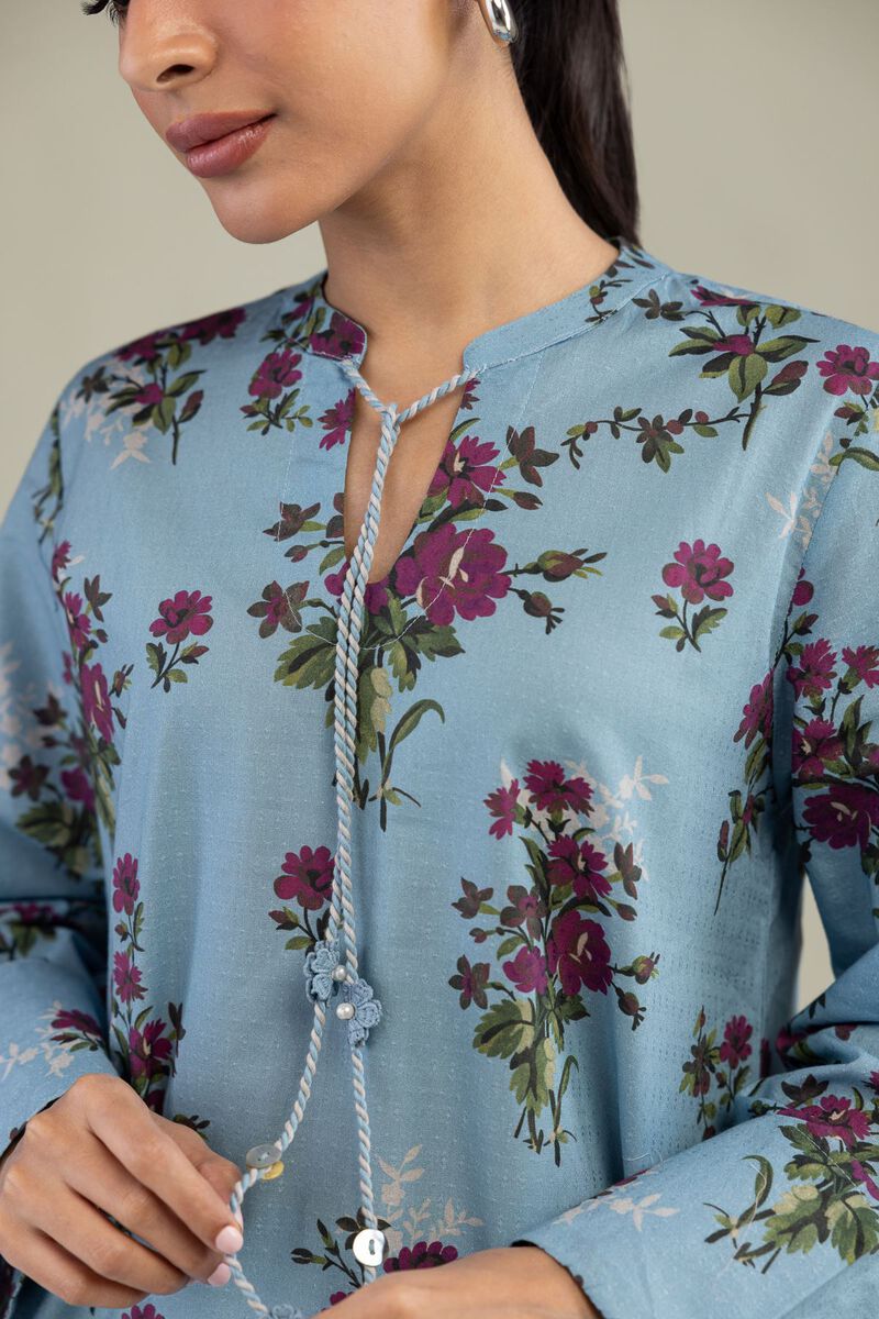 Printed | Cotton Dobby | Floral Cotton Kurta | USD 30.00