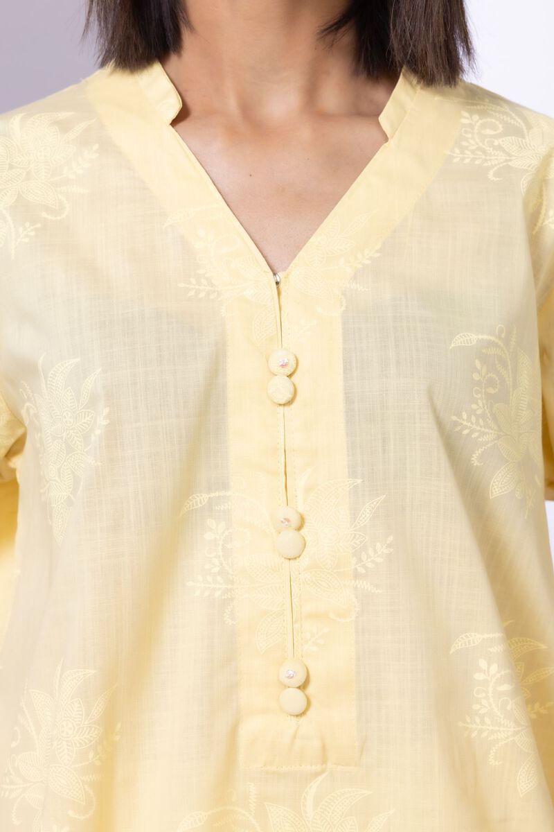 Printed | Crosshatch Poplin | Kurta | USD 9.00