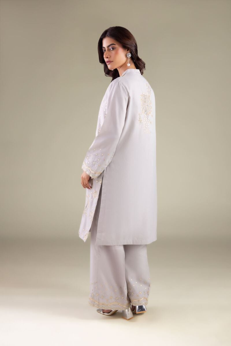 Embroidered | Raw Silk | Kurta | USD 60.00