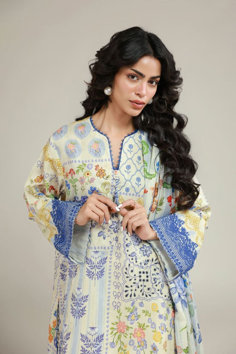 Printed | Jacquard | Tailored 3 Piece | USD 70.00