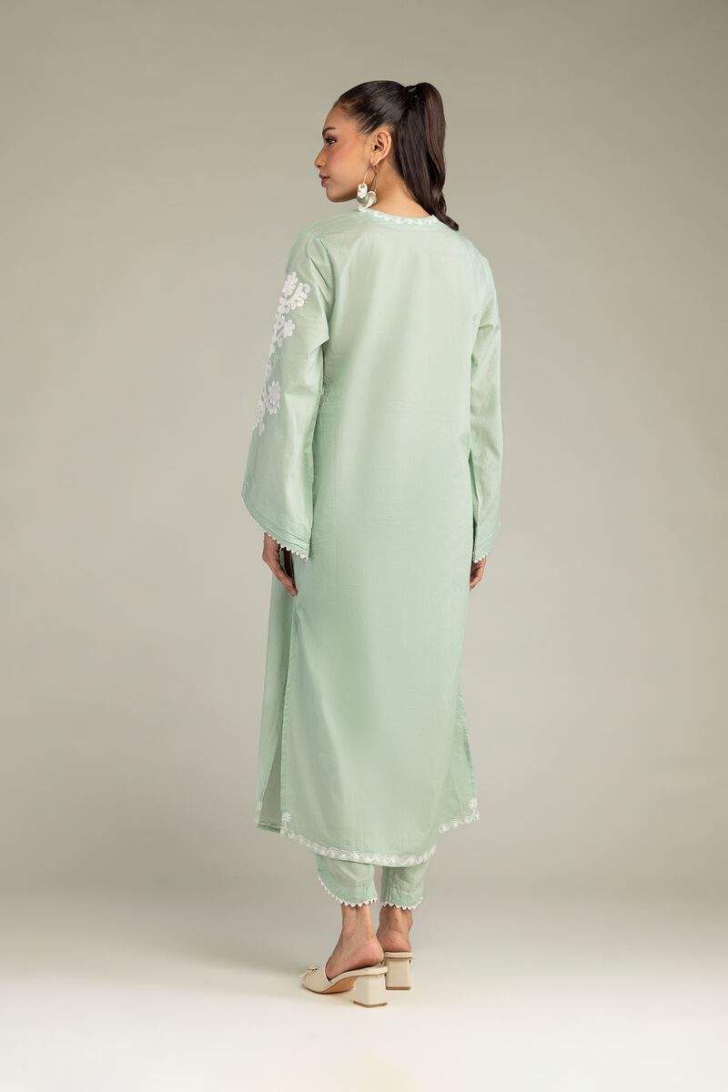 Embroidered | Cambric | Floral Cambric Kurta | USD 45.00