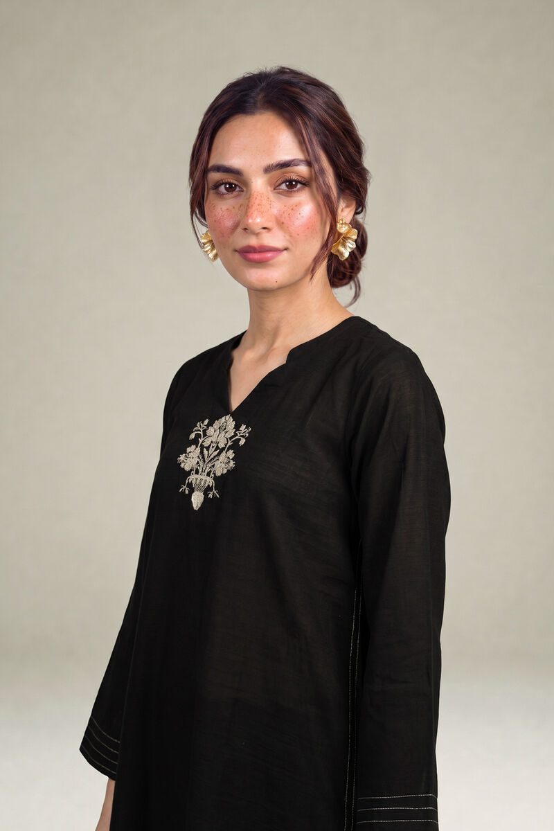 Embroidered | Light Khaddar | Fabrics 2 Piece | Top and Bottom | null