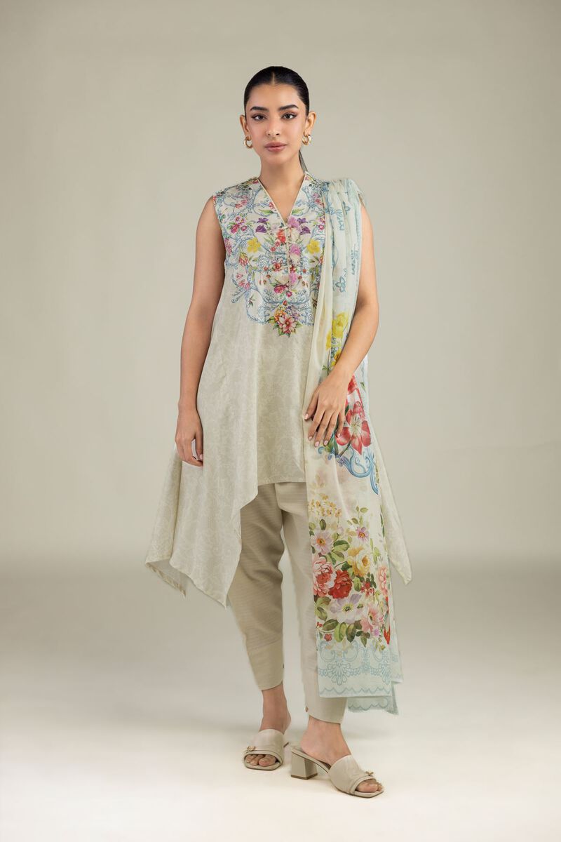 Printed | Lawn | Floral Lawn Dupatta | USD 30.00