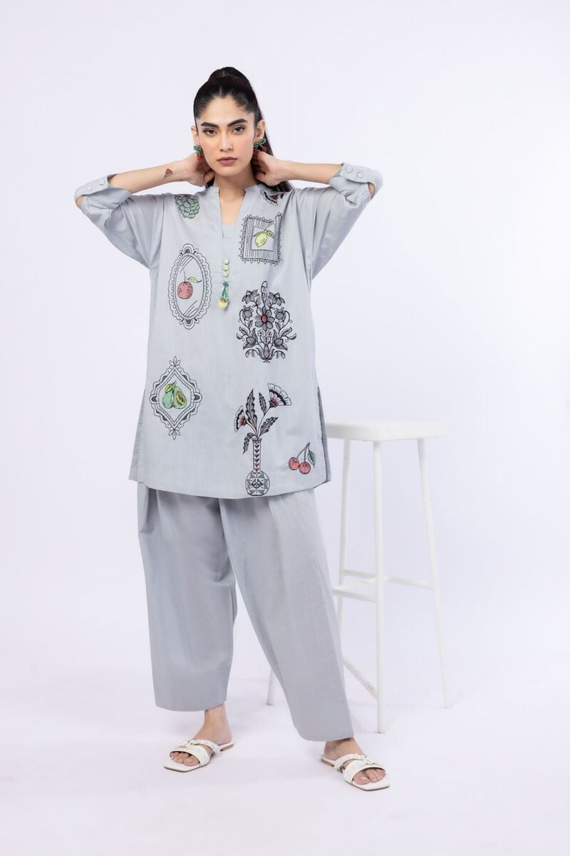 Dyed | Crosshatch Poplin | Pants | USD 7.50