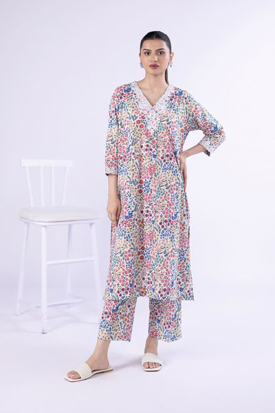 Embroidered | Cambric | Kurta | USD 25.00