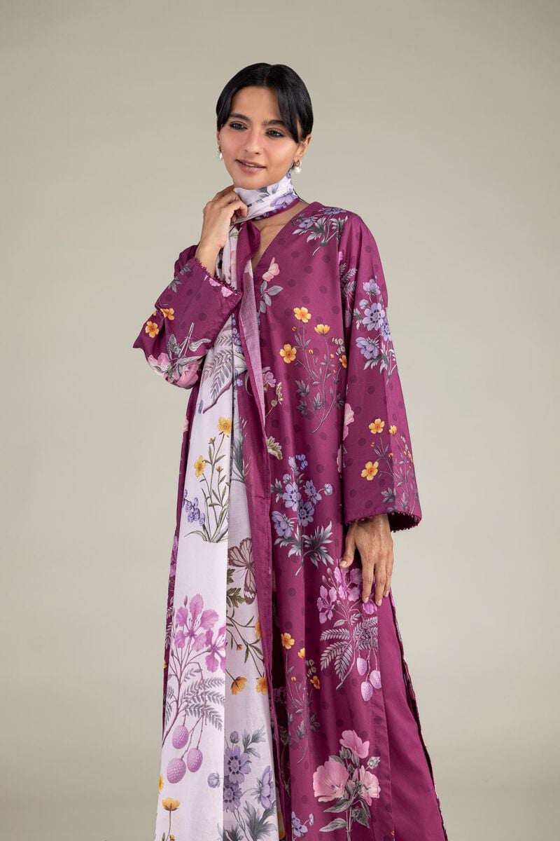 Printed | Cambric | Floral Cambric Kurta | USD 35.00