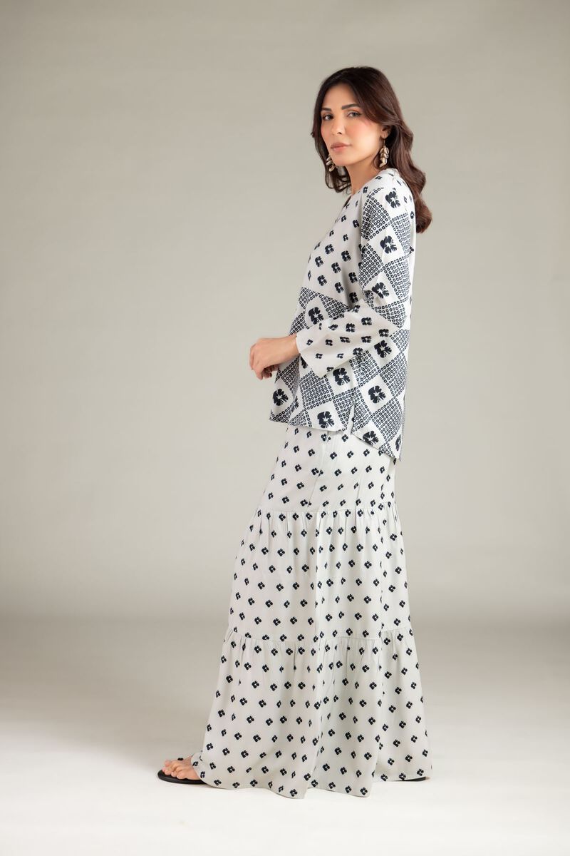 Embroidered | Viscose Crepe | Blouse | USD 35.00