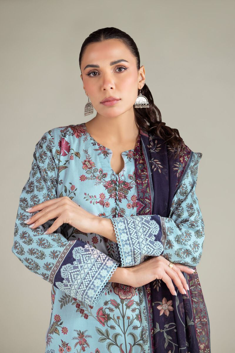 Embroidered | Cotton Dobby | Cotton Tailored Set | USD 70.00