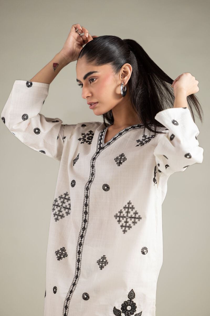 Textured Cotton | Tunic | USD 35.00