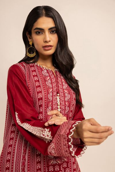 Fabrics 2 Piece, MAROON, hi-res