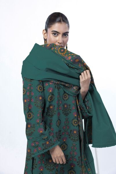 Printed | Light Khaddar | Tailored 3 Piece | USD 45.00