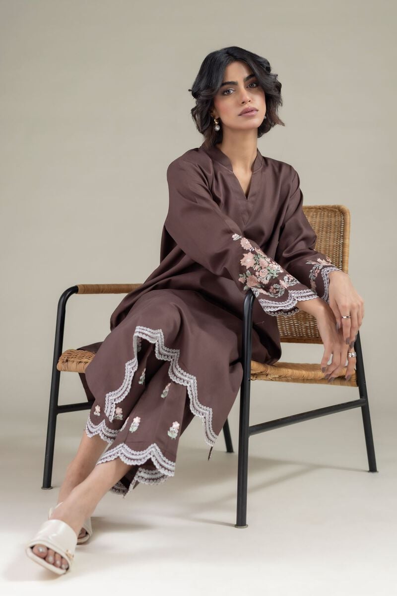 Embroidered | Textured Cotton | Kurta | USD 35.00