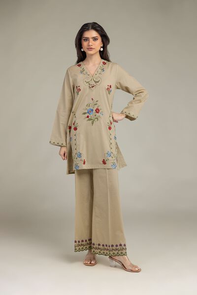 Embroidered | Cotton Dobby | Cotton Dobby Pants | USD 25.00