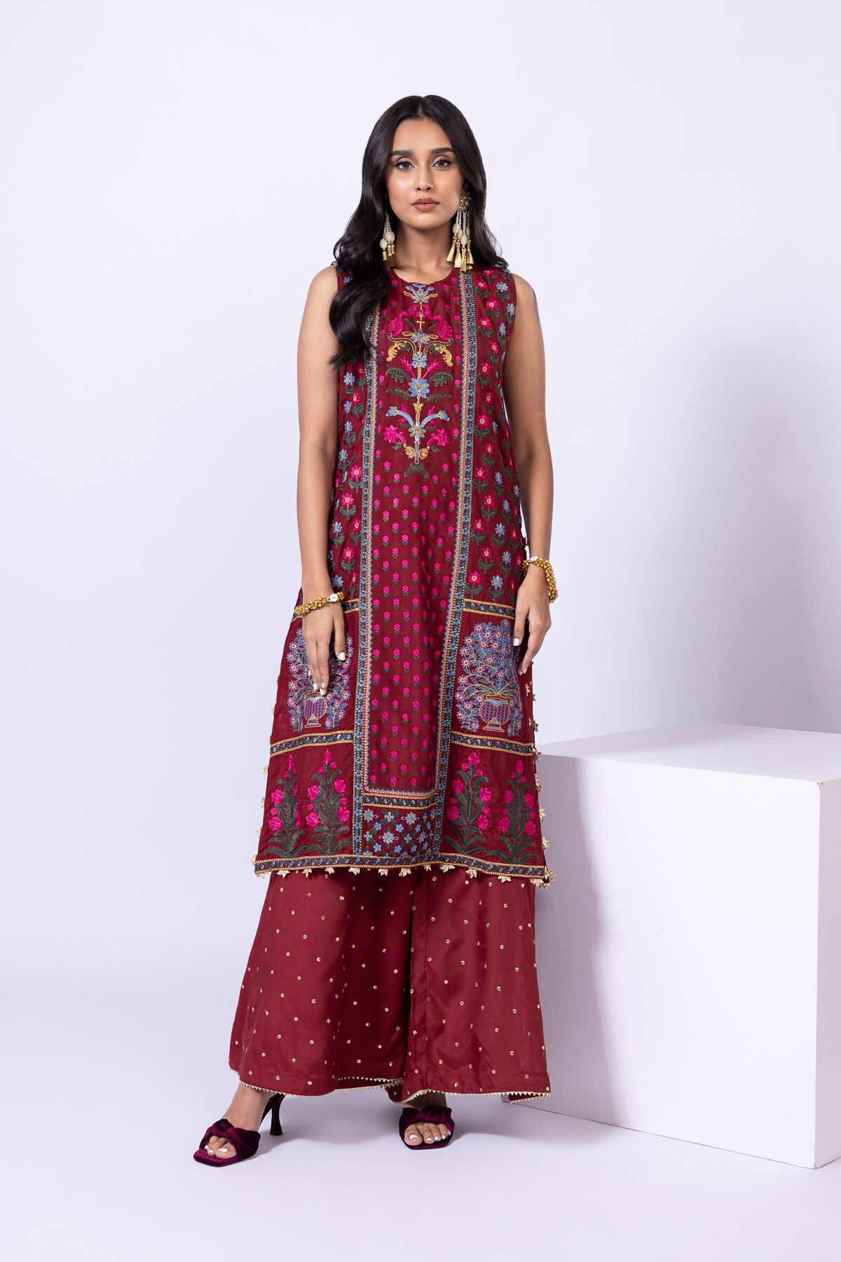 Khawla Shearling / Walnut Crosby Lock Shoulder