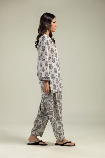 Printed | Cambric | Summer Floral Pants | USD 25.00
