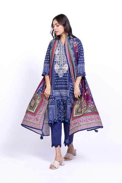 Embroidered | Mesuri Khaddar | Kurta | USD 13.50