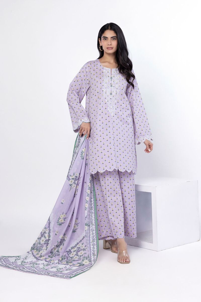 Embroidered | Lawn | Fabrics 3 Piece | USD 45.00