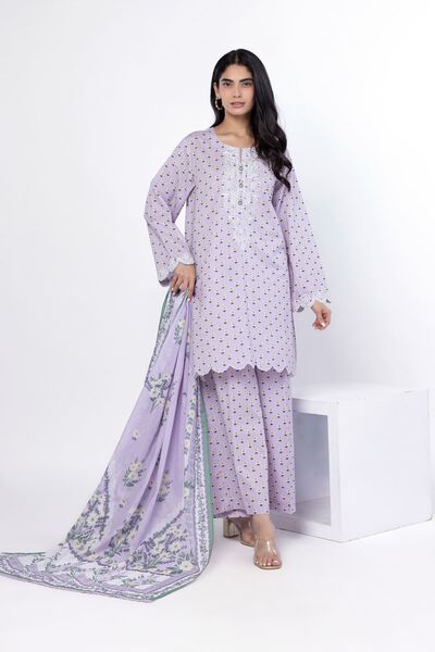 Embroidered | Lawn | Fabrics 3 Piece | USD 45.00