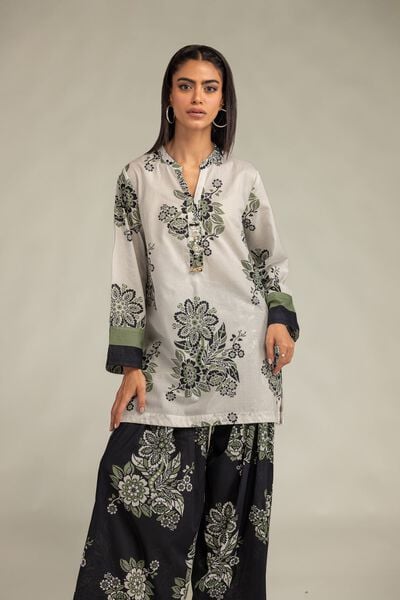 Printed | Cambric | Floral Cambric Kurta | USD 35.00